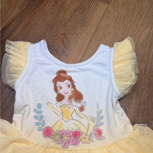 Little Sleepies Disney Princess Tutu Dress & Bloomer Set 6-12M Bamboo Belle EUC - Picture 3 of 10